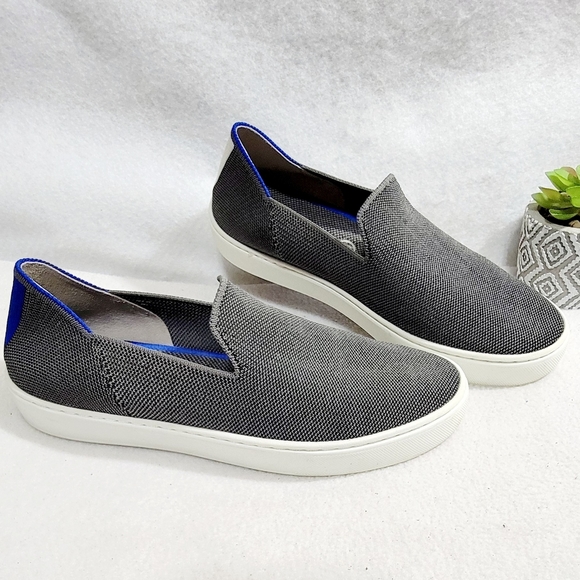 Rothy’s The Original Gray Slip-On Sneaker Shoes Women’s Size 8 - Picture 3 of 13